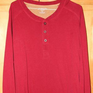 St. John's Bay Sueded Jersey Henley